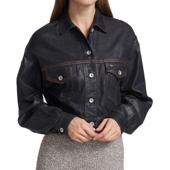 rag & bone New York Cropped Trucker Jacket - Picture 5 of 12